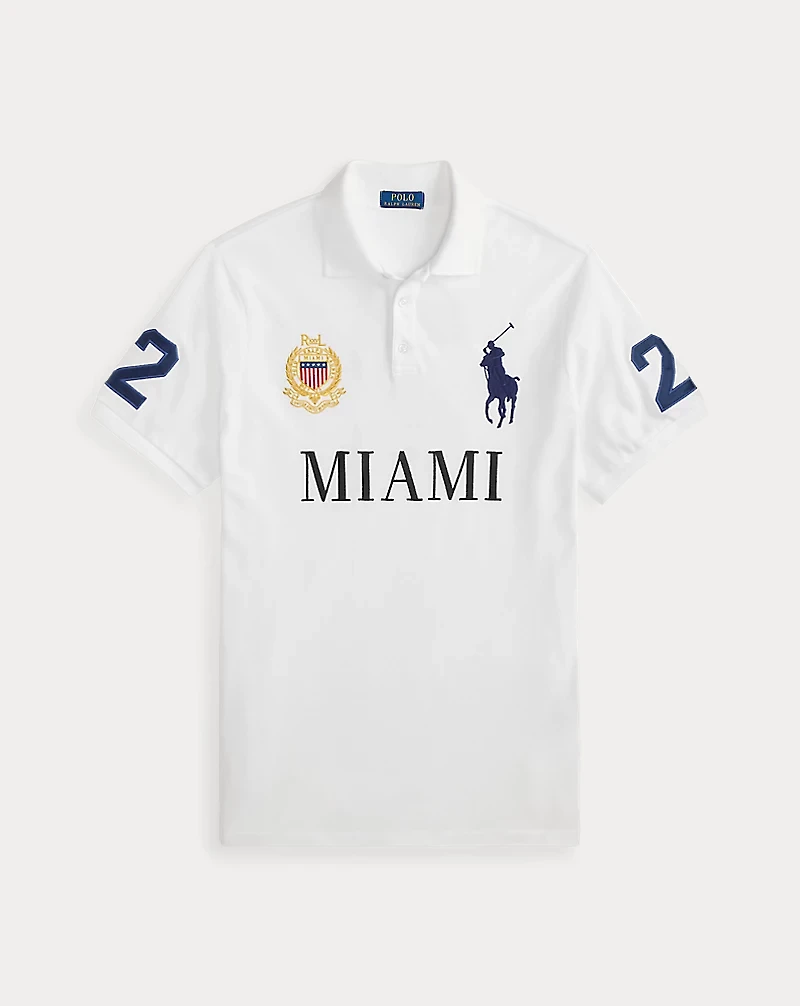 Classic Fit Miami Mesh Polo Shirt