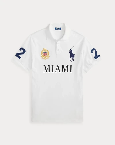 Classic Fit Miami Mesh Polo Shirt