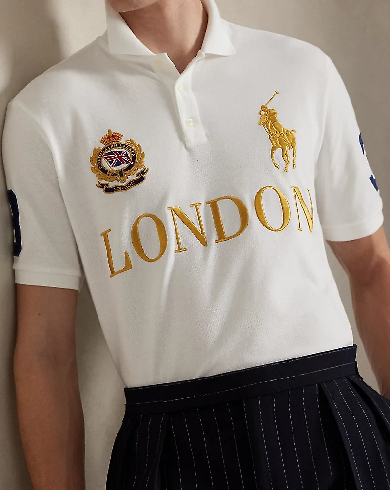 Classic Fit London Mesh Polo Shirt