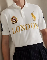 Classic Fit London Mesh Polo Shirt
