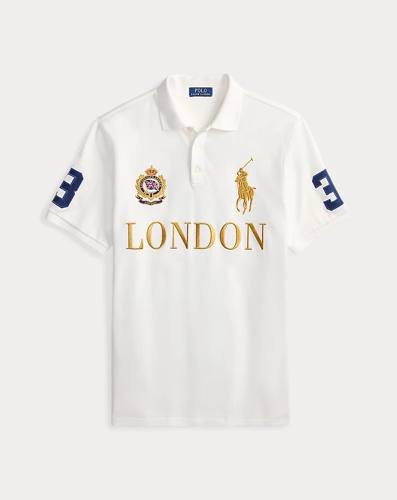 Classic Fit London Mesh Polo Shirt