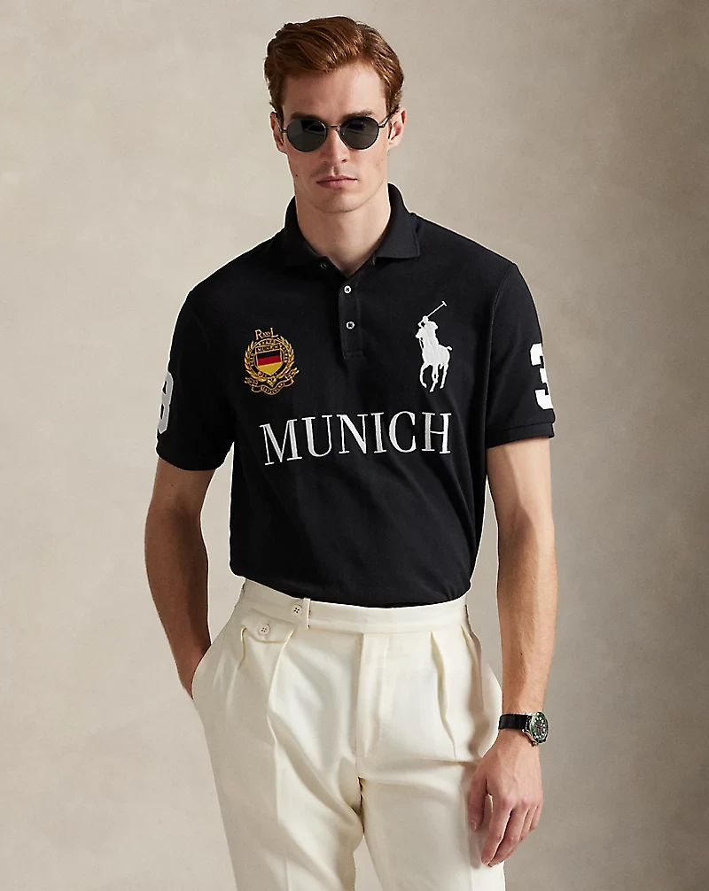 Classic Fit Munich Mesh Polo Shirt