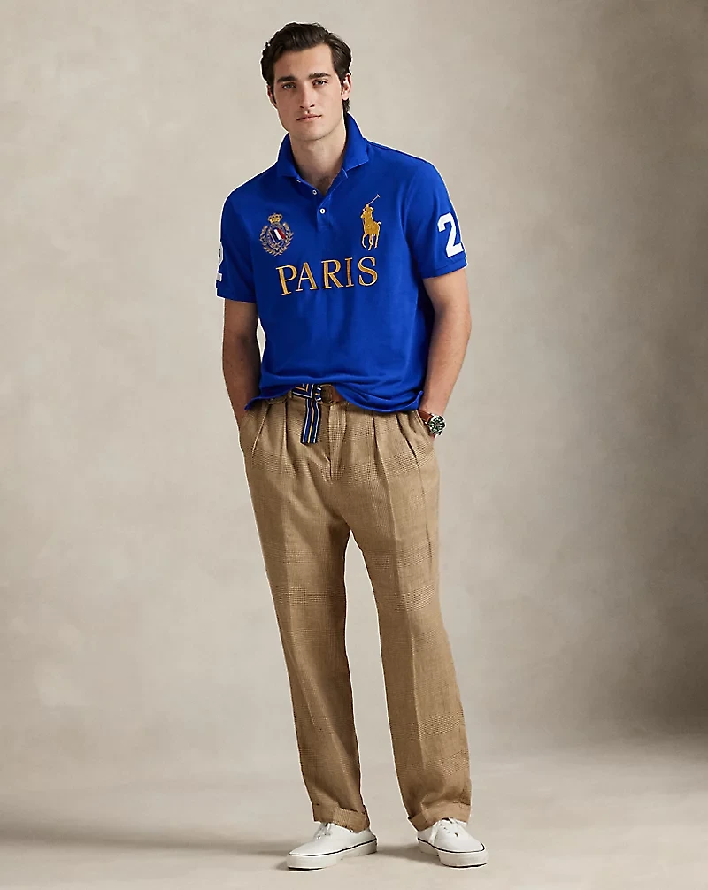 Classic Fit Paris Mesh Polo Shirt