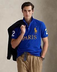 Classic Fit Paris Mesh Polo Shirt