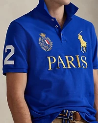 Classic Fit Paris Mesh Polo Shirt
