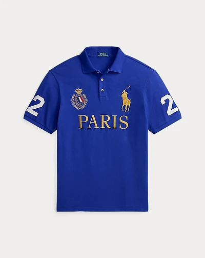 Classic Fit Paris Mesh Polo Shirt
