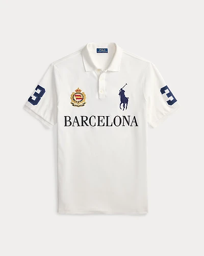 Classic Fit Barcelona Mesh Polo Shirt