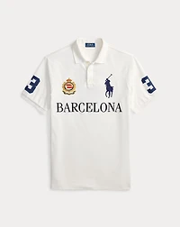 Classic Fit Barcelona Mesh Polo Shirt