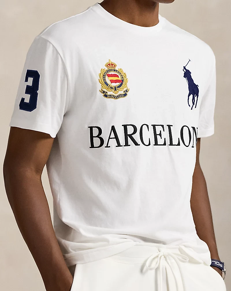 Classic Fit Barcelona Jersey T-Shirt