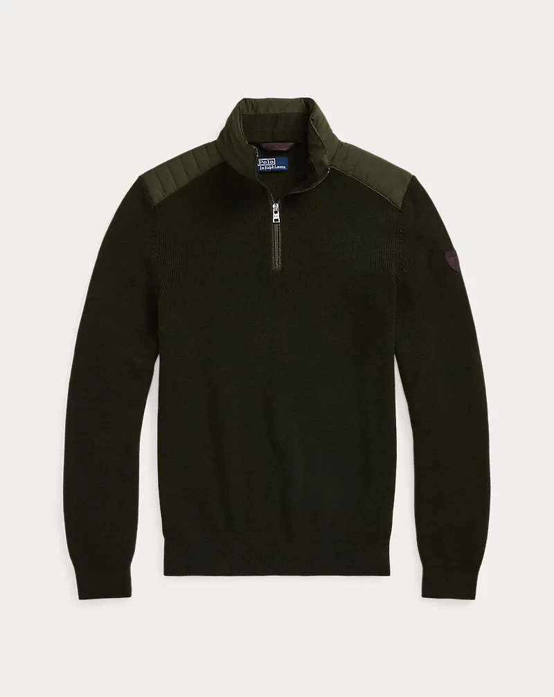 Washable Wool Hybrid Sweater