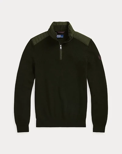 Washable Wool Hybrid Sweater
