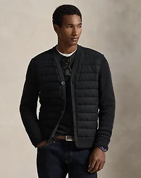 Wool-Cashmere Hybrid Cardigan