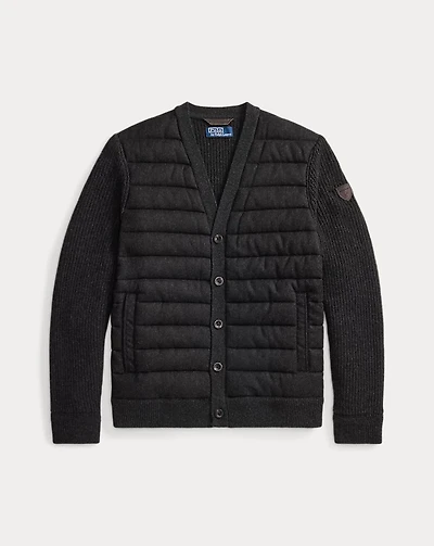 Wool-Cashmere Hybrid Cardigan