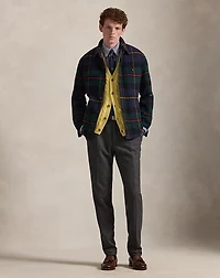 Cable-Knit Wool-Cashmere Sweater Vest