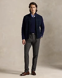 The Polo Tartan Full-Zip Sweater