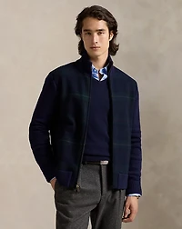 The Polo Tartan Full-Zip Sweater
