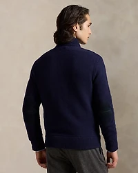 The Polo Tartan Full-Zip Sweater