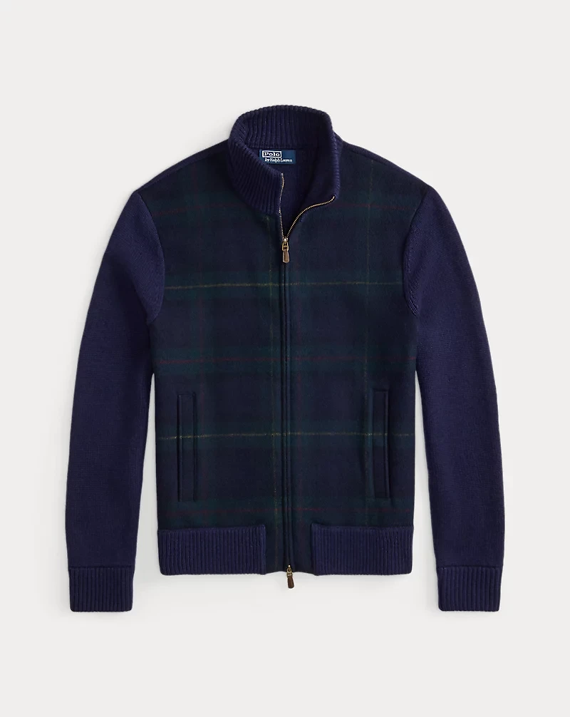 The Polo Tartan Full-Zip Sweater