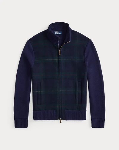 The Polo Tartan Full-Zip Sweater