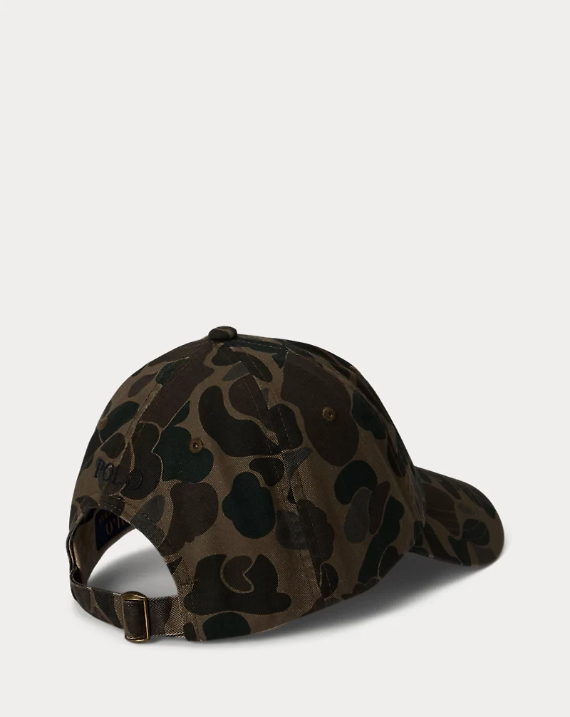 Camo Twill Ball Cap