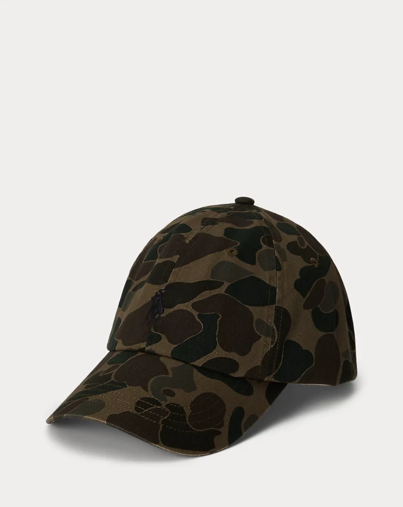 Camo Twill Ball Cap