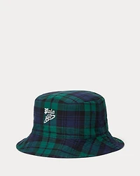 Reversible Twill-Oxford Bucket Hat