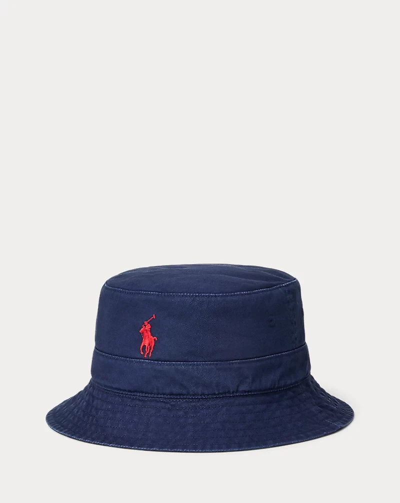 Reversible Twill-Oxford Bucket Hat