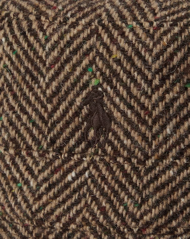 Herringbone Tweed Bucket Hat