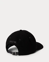 Washed Wool Twill Ball Cap