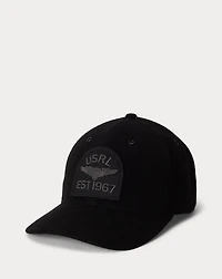 Washed Wool Twill Ball Cap