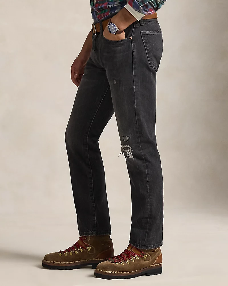 Hampton Straight Distressed Jean