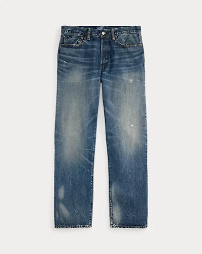 Vintage Classic Fit Distressed Jean