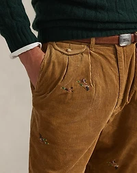 Whitman Relaxed Fit Embroidered Pant