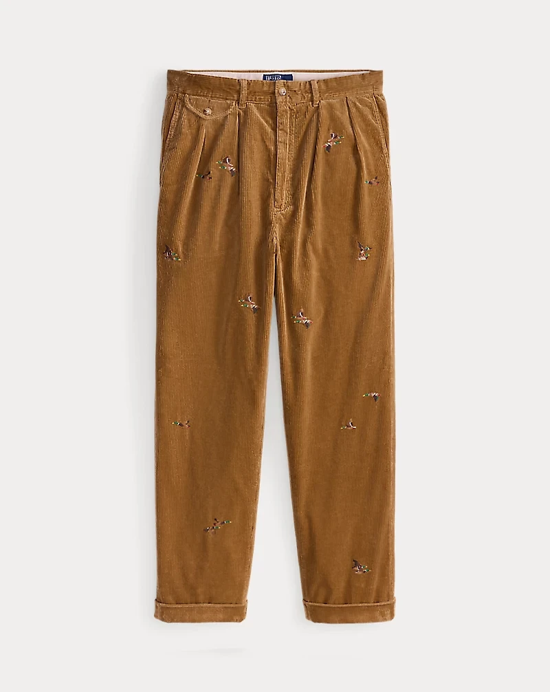 Whitman Relaxed Fit Embroidered Pant