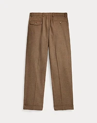 Whitman Relaxed Glen Plaid Pleated Pant