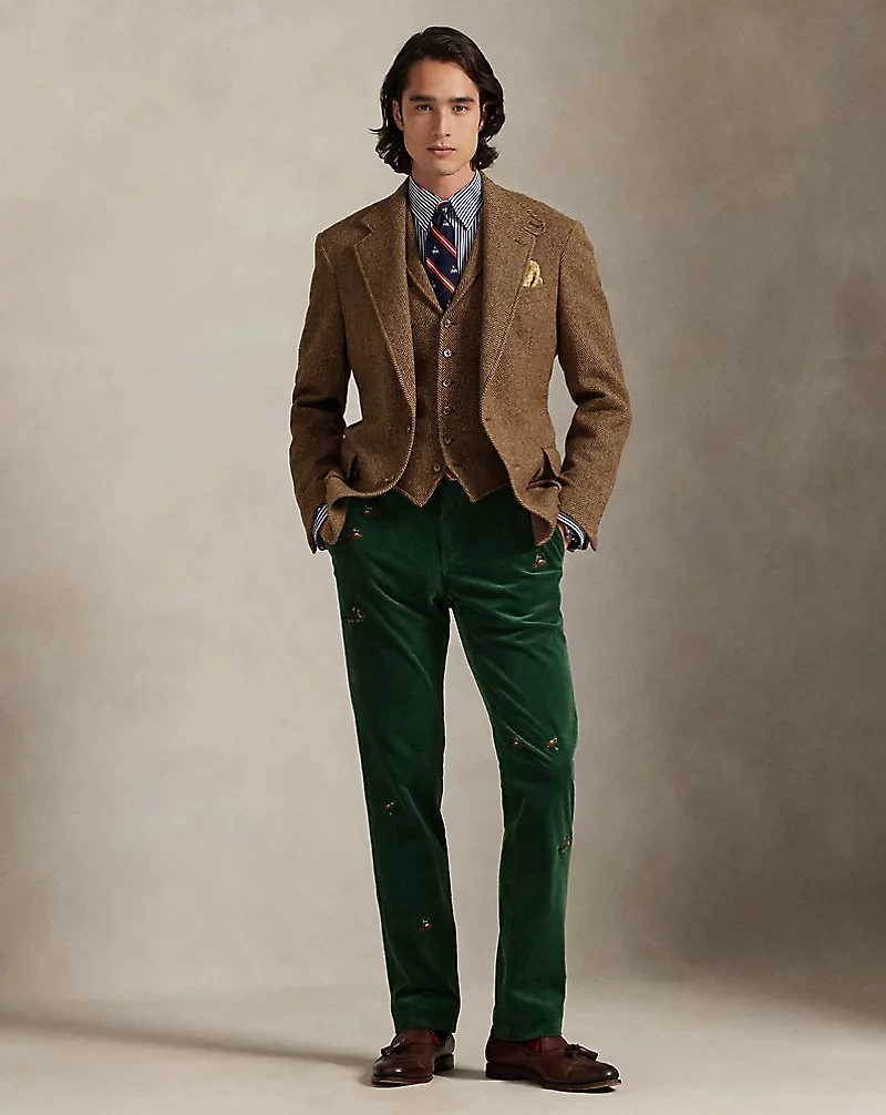 Bedford Stretch Straight Corduroy Pant
