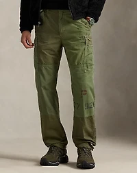 Classic Fit Patchwork Cargo Pant