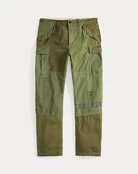 Classic Fit Patchwork Cargo Pant
