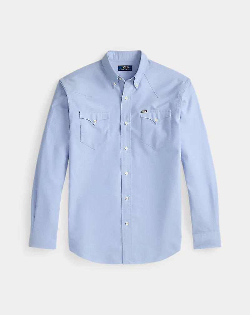 Classic Fit Western Oxford Shirt