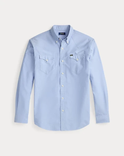 Classic Fit Western Oxford Shirt