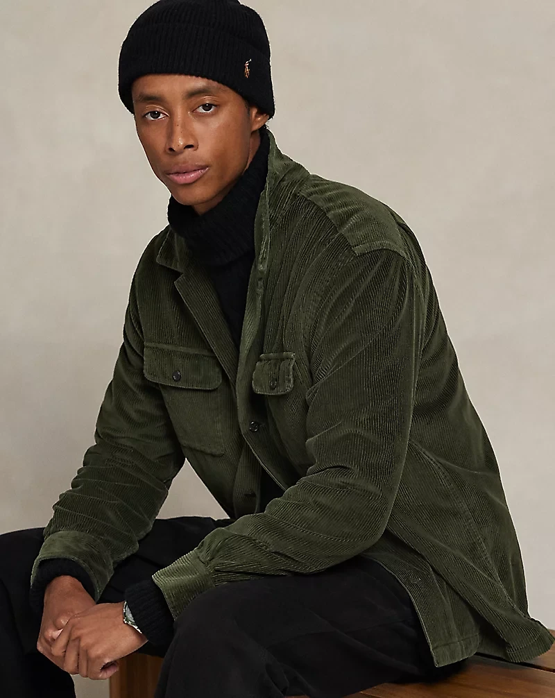 Corduroy Camp Overshirt