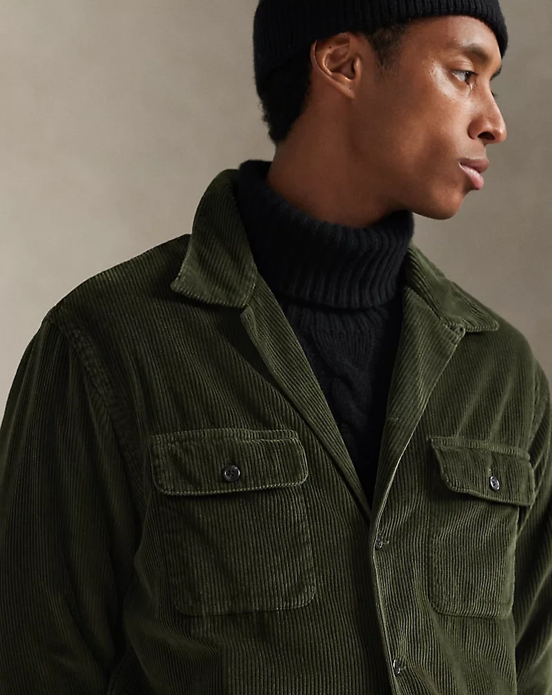 Corduroy Camp Overshirt