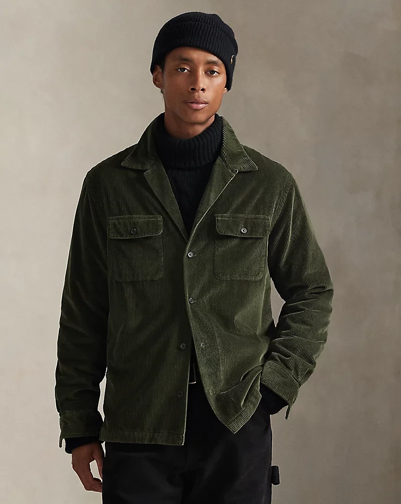 Corduroy Camp Overshirt