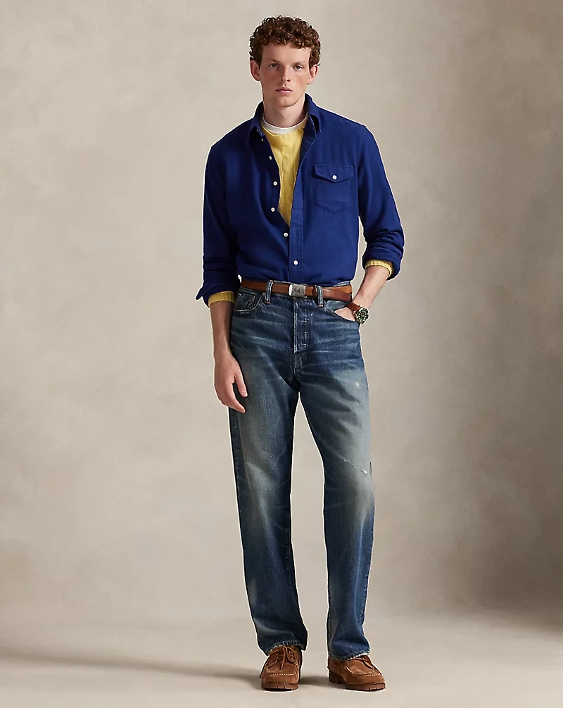 Classic Fit Brushed Twill Shirt