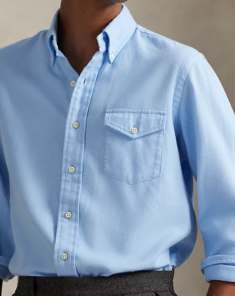 Classic Fit Brushed Twill Shirt