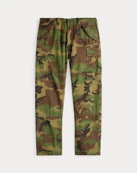 Classic Fit Camo Canvas Cargo Pant