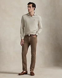 Textured Jersey Polo Shirt