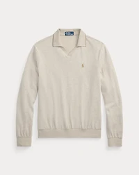 Textured Jersey Polo Shirt