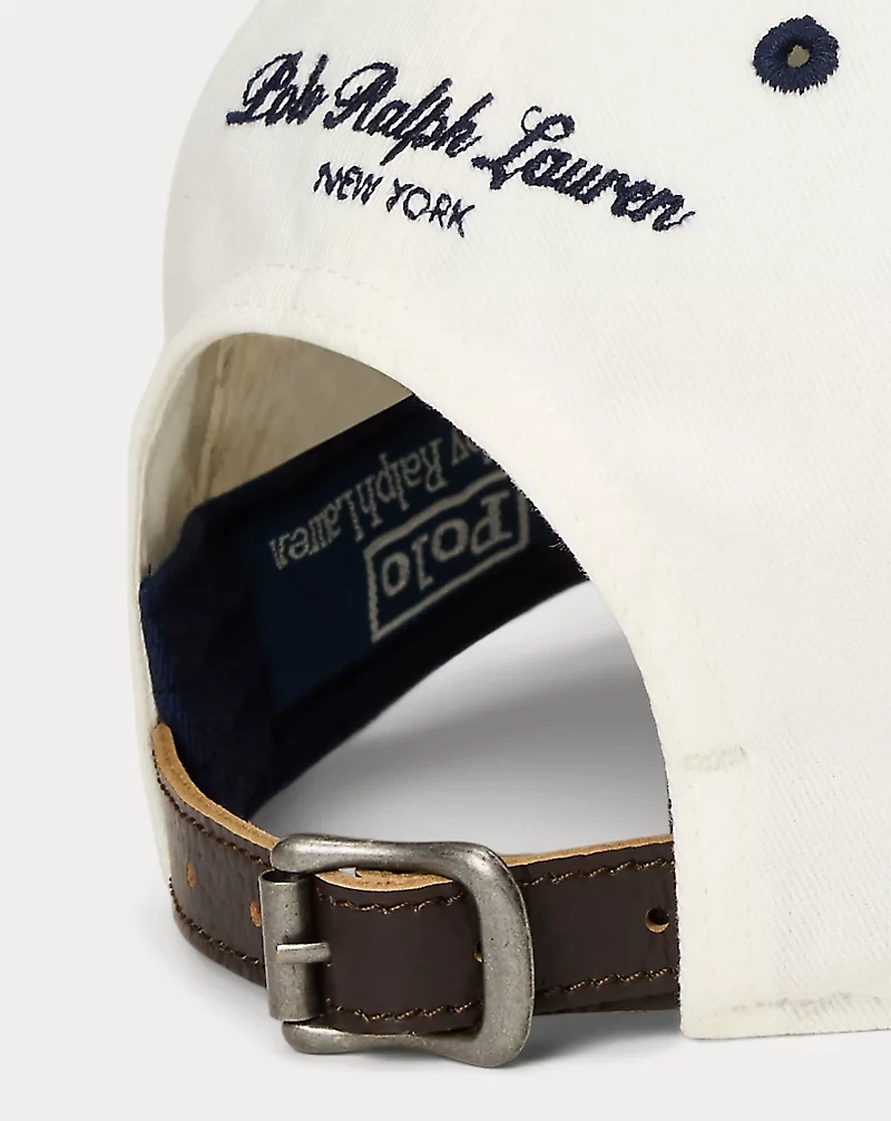 Two-Tone Crest Twill Ball Cap