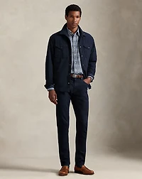 Classic Fit Plaid Poplin Shirt
